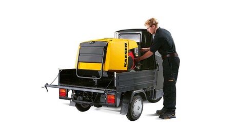 Compresor portátil para obras Mobilair 13