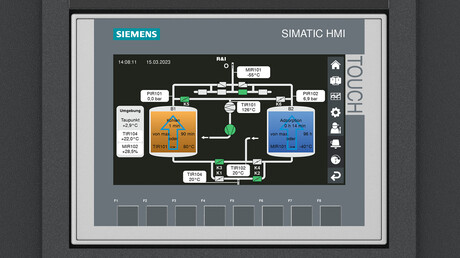 CALOSEC CONTROL para el control intuitivo de la serie CALOSEC.