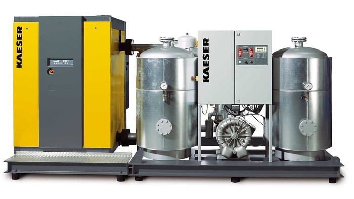 Secador de adsorción refrigerativo Hybritec para el tratamiento del aire comprimido