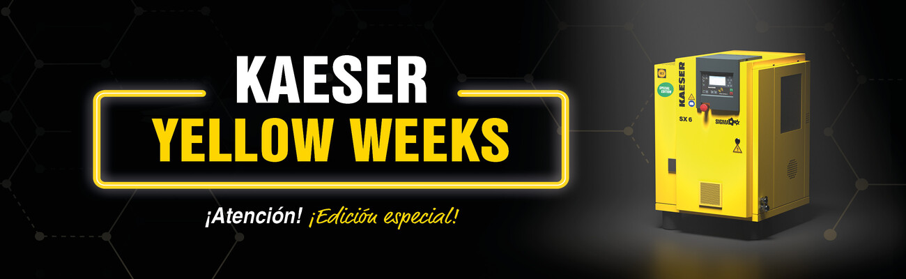 KAESER YELLOW WEEKS: ¡No deje pasar la edición especial con descuento de eficiencia!