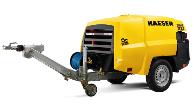 M27 – Compresor portátil para obras