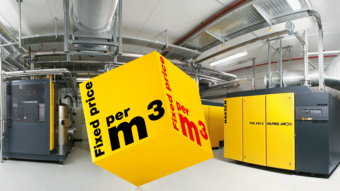 SIGMA AIR UTILITY: aire comprimido a precio fijo por m³